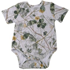 Leaves-142 Baby Short Sleeve Bodysuit by nateshop