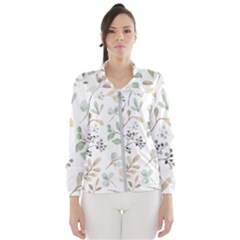 Leaves-147 Women s Windbreaker by nateshop