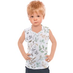 Leaves-147 Kids  Sport Tank Top