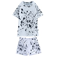 Paint-21 Kids  Swim Tee And Shorts Set