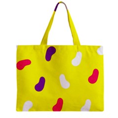 Pattern-yellow - 1 Zipper Mini Tote Bag by nateshop