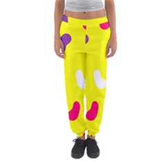 Pattern-yellow - 1 Women s Jogger Sweatpants