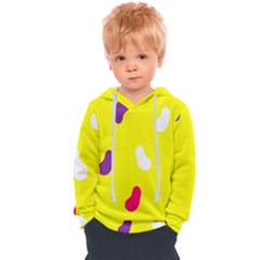 Pattern-yellow - 1 Kids  Overhead Hoodie by nateshop