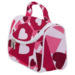 Pink-17 Satchel Handbag by nateshop