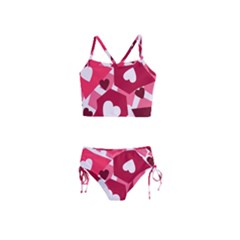 Pink-17 Girls  Tankini Swimsuit by nateshop