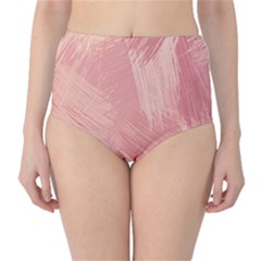 Pink-66 Classic High-waist Bikini Bottoms by nateshop