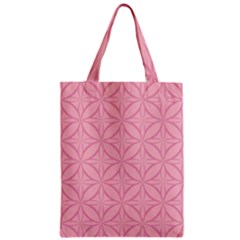 Pink-75 Zipper Classic Tote Bag by nateshop