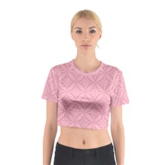 Pink-75 Cotton Crop Top by nateshop