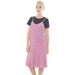 Pink-75 Camis Fishtail Dress