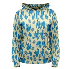 Rose-blue Women s Pullover Hoodie by nateshop
