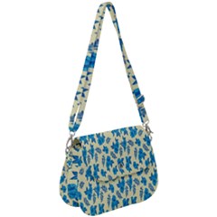 Rose-blue Saddle Handbag