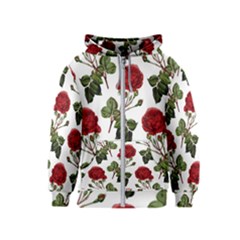 Roses-51 Kids  Zipper Hoodie by nateshop