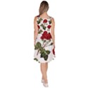 Roses-51 Knee Length Skater Dress With Pockets View4