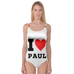 I Love Paul Camisole Leotard  by ilovewhateva