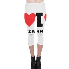 I Love Andrew Capri Leggings  by ilovewhateva