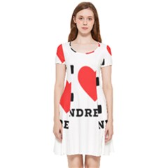 I Love Andrew Inside Out Cap Sleeve Dress by ilovewhateva