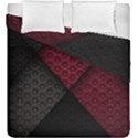 Red Black Abstract Pride Abstract Digital Art Duvet Cover Double Side (King Size) View1