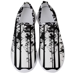 Trees Forest Woods Woodland Trunk Men s Slip On Sneakers by Jancukart