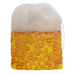 Beer Texture Drinks Texture Drawstring Pouch (3xl) by Semog4