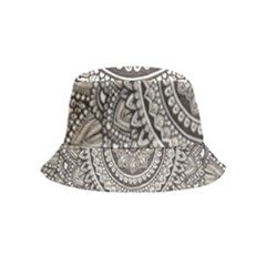 Mandala Circles Drawing Pattern Bucket Hat (kids) by Semog4