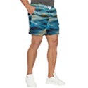 Waves Abstract Waves Abstract Men s Runner Shorts View2