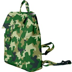 Green Military Background Camouflage Buckle Everyday Backpack by Semog4