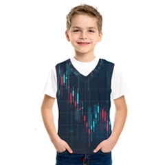 Flag Patterns On Forex Charts Kids  Basketball Tank Top by Semog4
