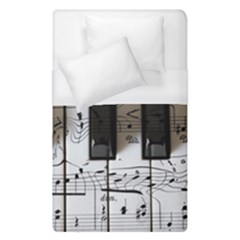 Music Piano Instrument Sheet Duvet Cover (single Size) by Semog4