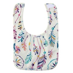 Dreamcatcher Abstract Pattern Baby Bib by Semog4