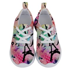 From Paris Abstract Art Pattern Running Shoes