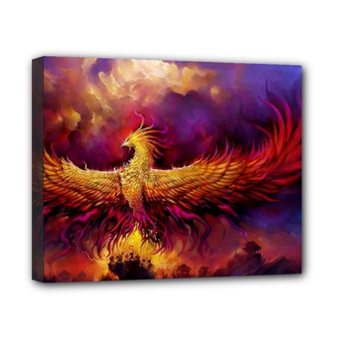 Phoenix Bird Canvas 10  X 8  (stretched)