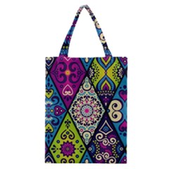 Ethnic Pattern Abstract Classic Tote Bag