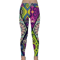 Ethnic Pattern Abstract Classic Yoga Leggings