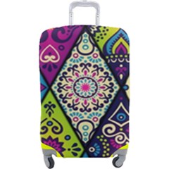 Ethnic Pattern Abstract Luggage Cover (Large)