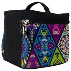 Ethnic Pattern Abstract Make Up Travel Bag (Big)