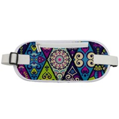 Ethnic Pattern Abstract Rounded Waist Pouch