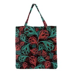 Flower Patterns Ornament Pattern Grocery Tote Bag