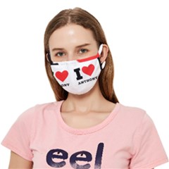 I Love Anthony  Crease Cloth Face Mask (adult) by ilovewhateva