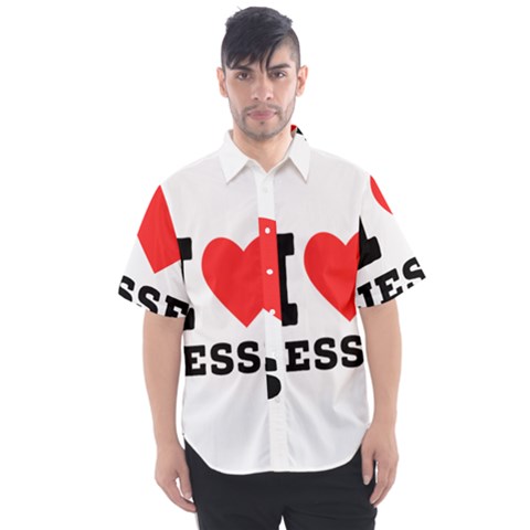 I Love Jesse Men s Short Sleeve Shirt by ilovewhateva