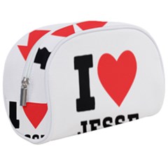 I Love Jesse Make Up Case (medium) by ilovewhateva