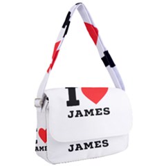 I Love James Courier Bag