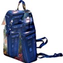 The Police Box Tardis Time Travel Device Used Doctor Who Buckle Everyday Backpack View1