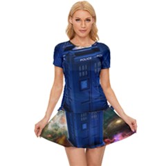 The Police Box Tardis Time Travel Device Used Doctor Who Women s Sports Wear Set by Semog4