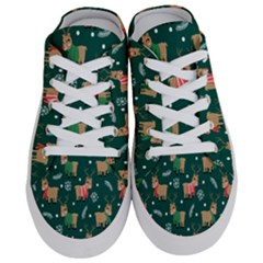 Cute Christmas Pattern Doodle Half Slippers