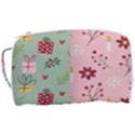 Flat Christmas Pattern Collection Toiletries Pouch View3