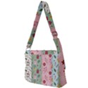 Flat Christmas Pattern Collection Full Print Messenger Bag (L) View2