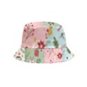 Flat Christmas Pattern Collection Inside Out Bucket Hat (Kids) View2