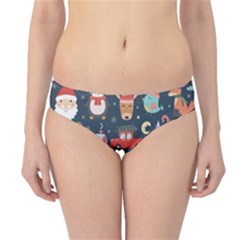 Vector Set Cute Christmas Elements Santa Penguin Deer Bear Fox Owl Trees Snowman Bird Angel More Hipster Bikini Bottoms