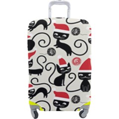 Cute Christmas Seamless Pattern Vector Luggage Cover (Large)