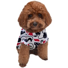 Cute Christmas Seamless Pattern Vector Dog T-Shirt